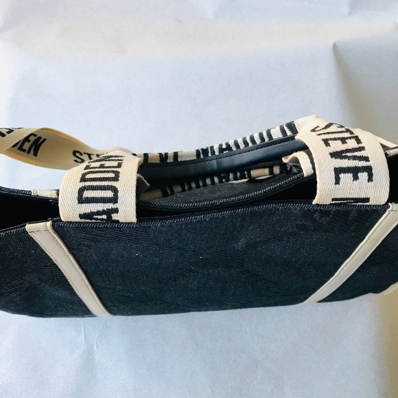 Steve Madden Black Bsantam Tote Bag Purse with Black Coin Purse TikTok Viral - Picture 6 of 11